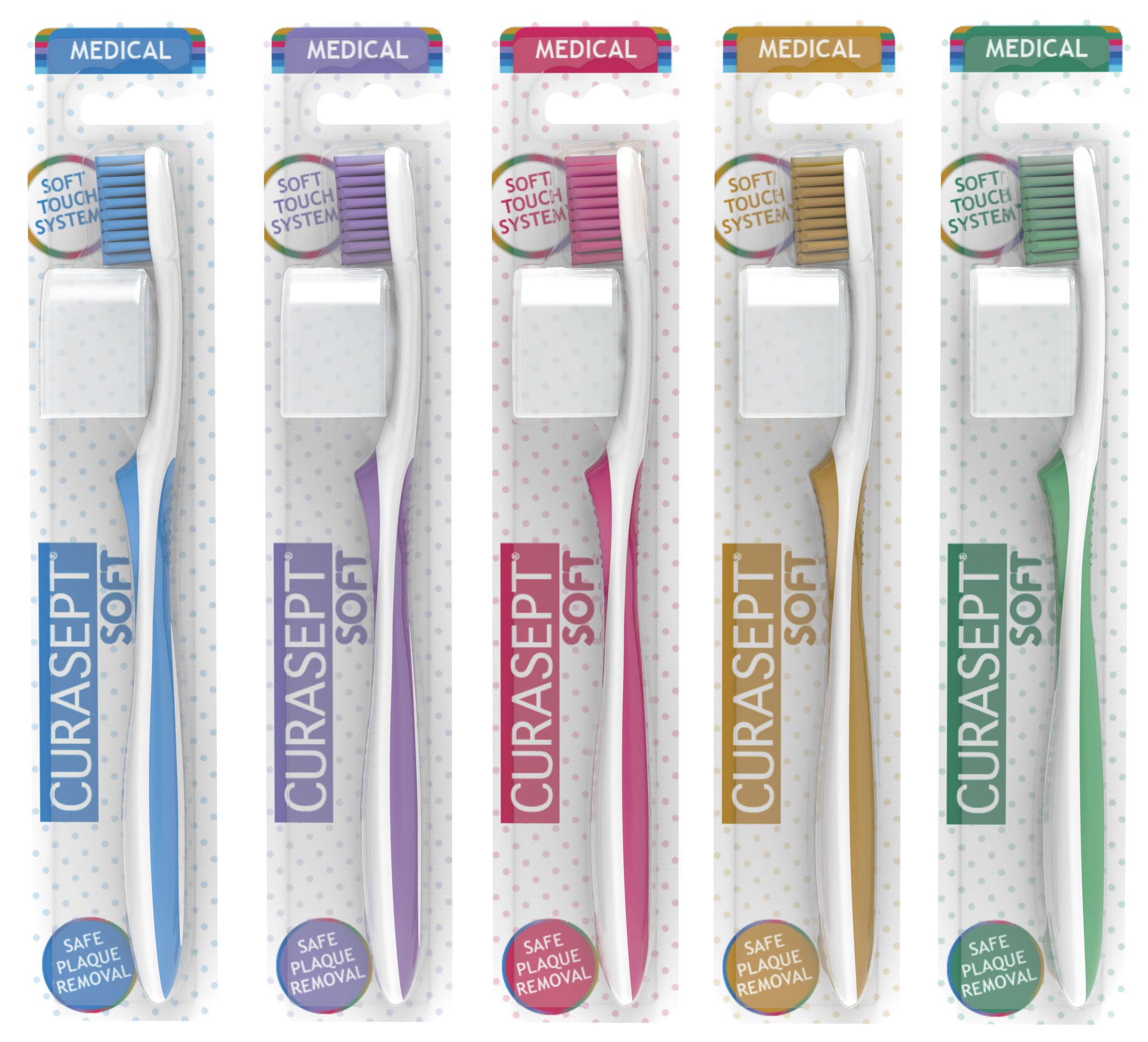 Зубная щётка Curasept Soft Medical