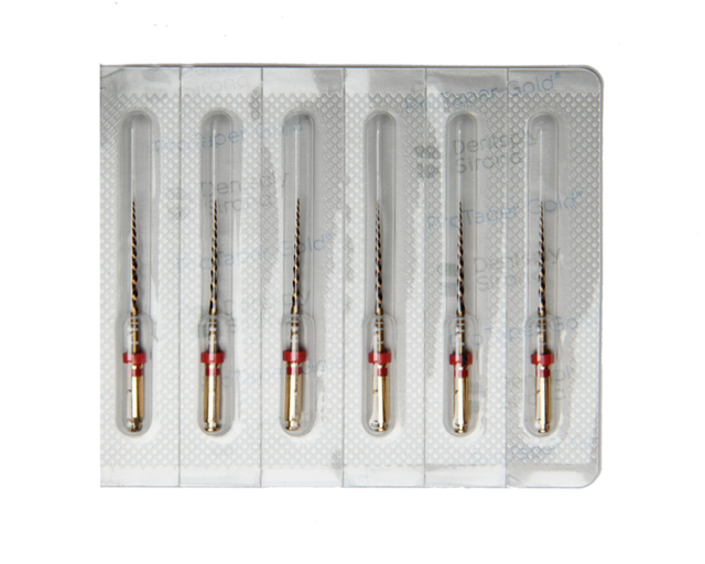 Машинные файлы ProTaper Gold 6 шт. Dentsply Sirona