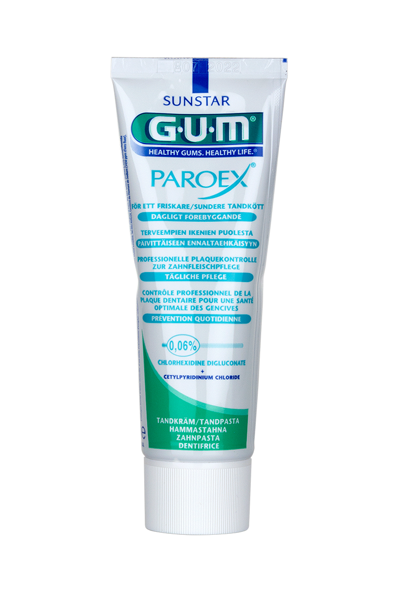 Зубная паста GUM Paroex 0,06% 75 мл