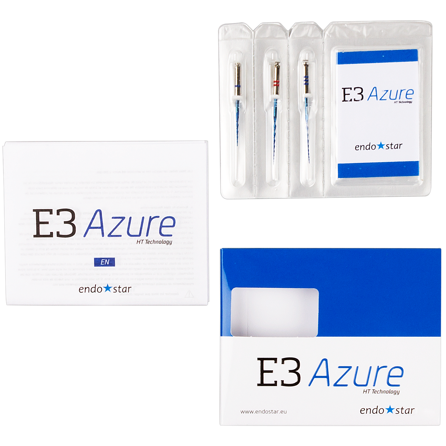 Файлы E3 Azure 3 шт. Endostar