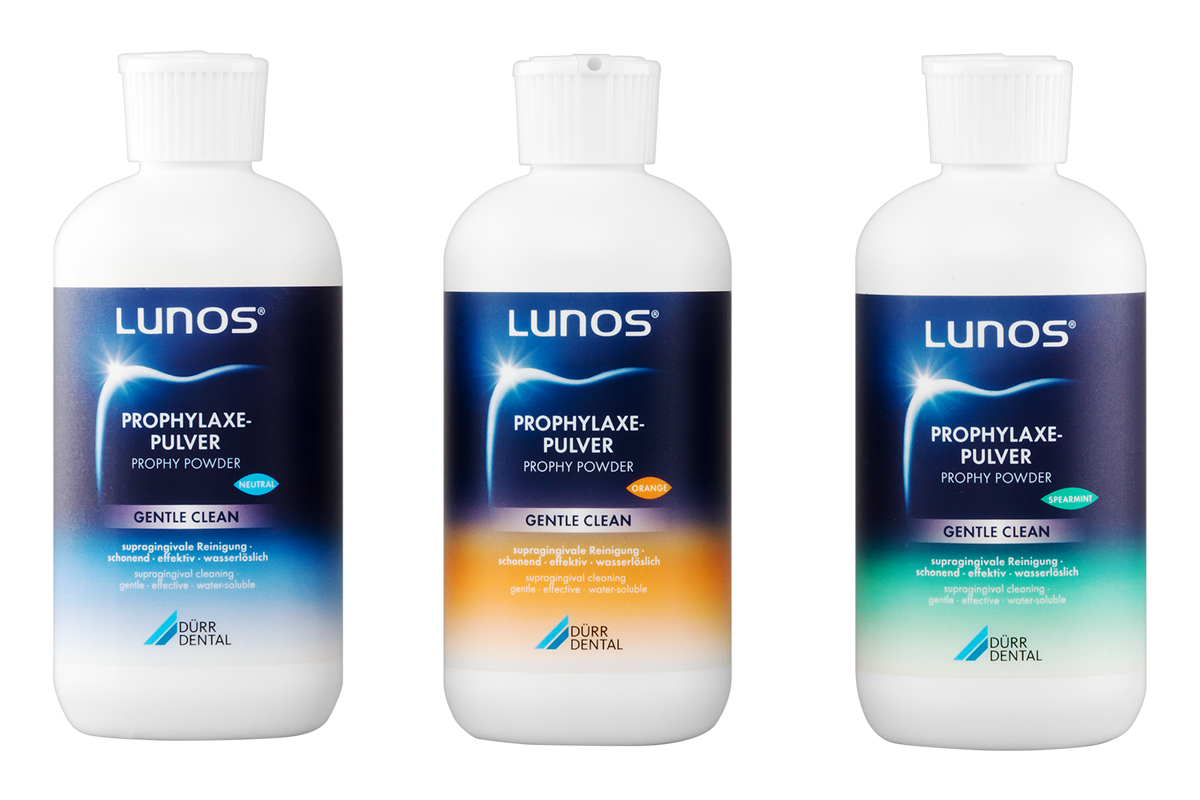Порошок Lunos Gentle Clean 180 г × 4 шт. Durr