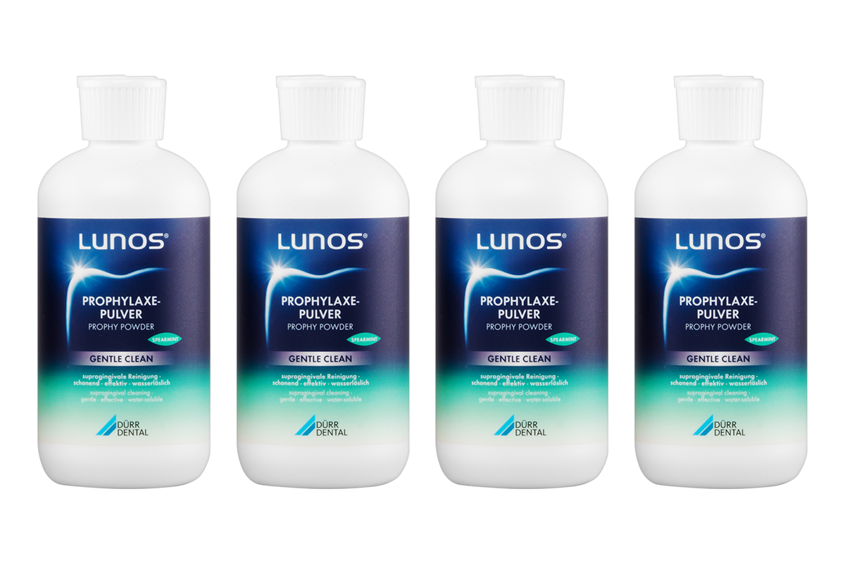 Порошок Lunos Gentle Clean 180 г × 4 шт. Durr