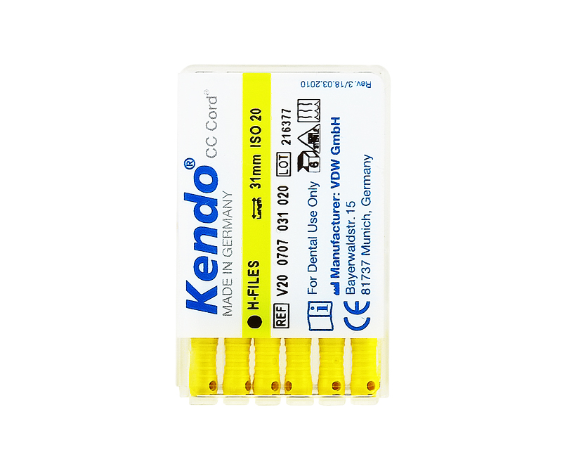 H-файлы Kendo 6 шт. VDW