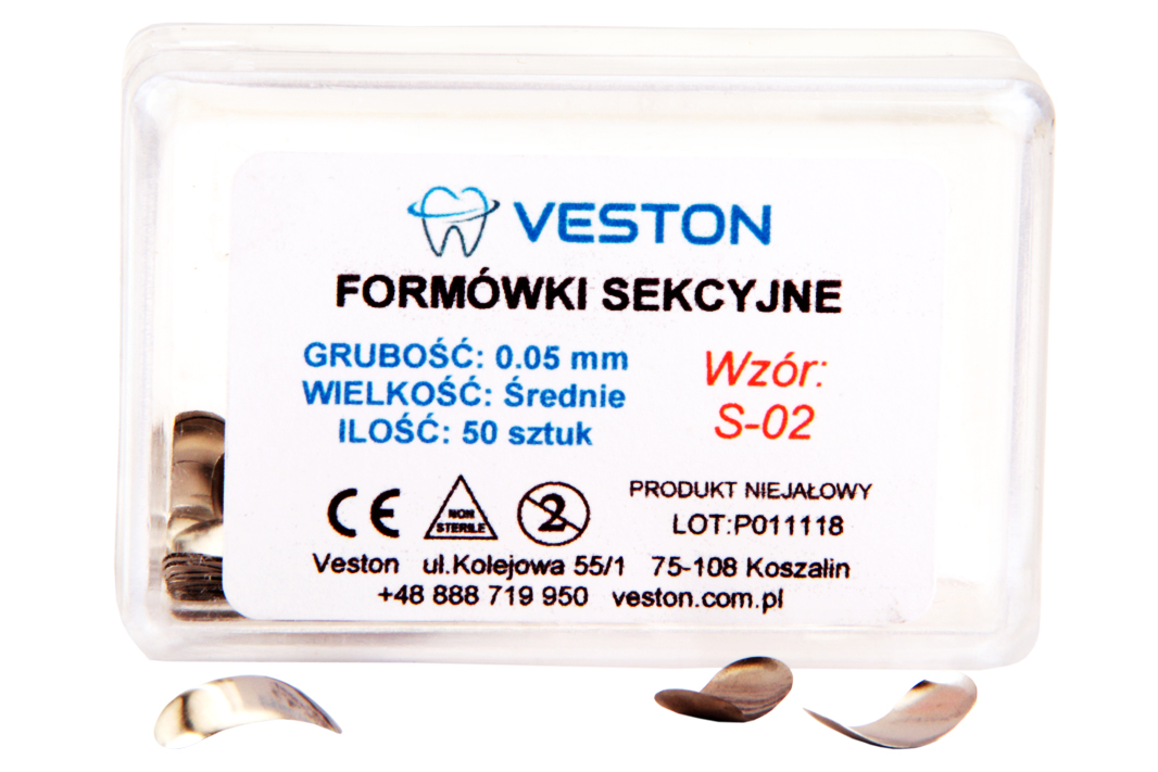 Секционные матрицы 0,05 мм Veston