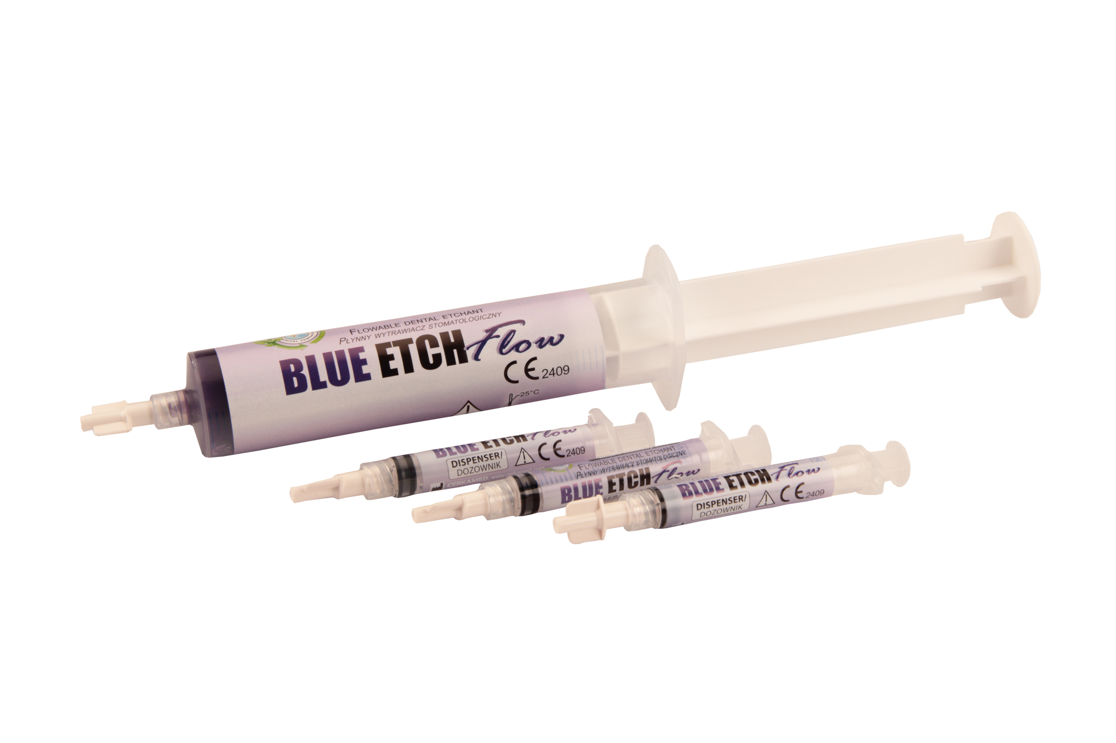 Травильный гель Blue Etch Flow Maxi 36% 50 мл (65 г) Cerkamed